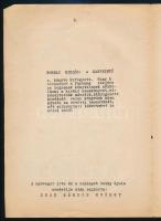 1940 A dirigátor. Magyar Kórus 1940 farsang. A szöveget írta és a címlapot rajzolta: Deák Bárdos Gyö...