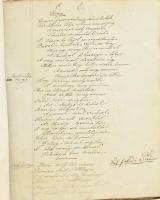 cca 1835-1848 "Est Josephus Boda ..." Kézzel írt gyűjtemény feltehetőleg Boda József nevű ...