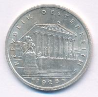 Ausztria 1925. 1Sch Ag T:AU,XF 
Austria 1925. 1 Schilling Ag C:AU,XF
Krause KM#2840