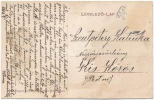 1912 Kendilóna, Luna de Jos (Kolozs); Kendi fa kirándulókkal, Gróf Teleky kastély, görög katolikus t...