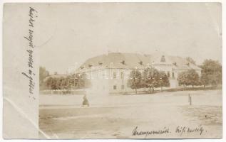 1907 Aranyosmarót, Zlaté Moravce; Migazzi várkastély / castle. photo (fa)