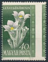 1950 Virág I. 40f nagyon látványosan elfogazva