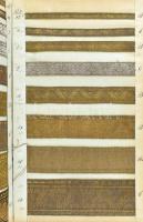 cca 1910-1920 Nürnberg, G. Hirsch & Sohn G.m.b.H. arany- és ezüstszövő vállalkozásának áruminta ...