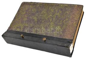 cca 1910-1920 Nürnberg, G. Hirsch & Sohn G.m.b.H. arany- és ezüstszövő vállalkozásának áruminta ...