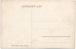 Nagyenyed, Aiud; Posta és távirda hivatal, Salgó ház / post and telegraph office, villa