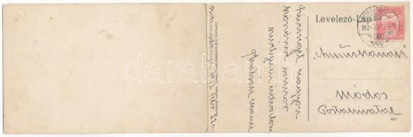 1912 Boksánbánya, Románbogsán, Németbogsán, Deutsch-Bogsan, Bocsa Montana; Strassenansicht / utca. 2...