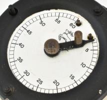 Régi elektromos fali labor időzítő, jelzéssel, nincs kipróbálva,14x14x11 cm