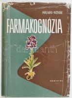 Halmai János - Novák István: Farmakognózia. Bp., 1963, Medicina. Szövegközi és egészoldalas illusztrációkkal. Kiadói egészvászon-kötés, sérült kiadói papír védőborítóban. Megjelent 2500 példányban. + 1965 Nemzetközi Gyógynövény Szimpozion programfüzet, 10 p.