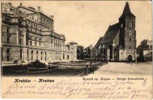 1915 Kraków, Krakau; Kosciól sw. Krzyza / Heilige Kreuzkirche / church (EK)