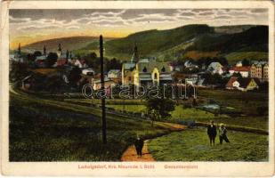 Ludwikowice Klodzkie, Ludwigsdorf; Gesamtansicht / general view (Rb)