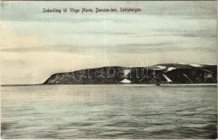 Spitsbergen, Spitzbergen (Svalbard); Indseiling til Virgo Havn