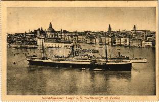 Norddeutscher Lloyd SS "Schleswig" at Venice (fl)