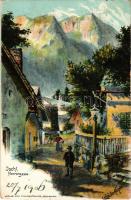 1906 Bad Ischl, Herrengasse. Verlag v. C. Haidenthaler (EK)