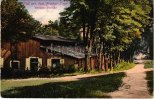 1915 Királyhida, Bruckújfalu Tábor, Brucker Lager, Bruckneudorf; Offiziers-Baracke / Osztrák-magyar katonai tábor, tiszti barakkok / Austro-Hungarian K.u.K. military barracks (EK)