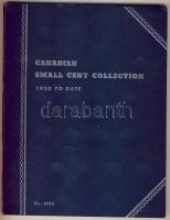 Kanada 1920-1972. 1c (57x) komplett sor, benne ritkább évszámok, albumban T:2,3