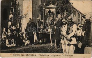 Kujtim nga Shgypenia. Cérémonie réligieuse Catholique / Albanian folklore, Catholic ceremony (fl)