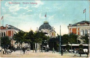 Copenhagen, Kobenhavn; Tivoli's Indgang (EB)