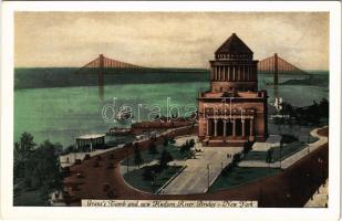 New York, Grant's Tomb and New Hudson River Bridge (EK)