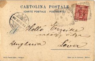 1902 Venezia, Venice; Ponte dei Sospiri / bridge. litho (r)