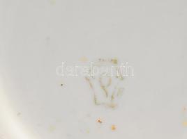 Drasche kalászmintás aludt tejes bögre, jelzett, hibátlan, d: 10,5 cm, m: 10 cm