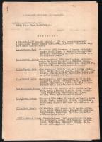 1964 Határozat a Szeszipari Országos Vállalat Budafoki Élesztő és Szeszgyár telephelyén történt nagy...