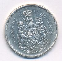 Kanada 1965. 50c Ag "II. Erzsébet" T:XF 
Canada 1965. 50 Cents Ag "Elizabeth II"...