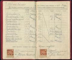 1917 Selmecbánya, a Magyar Királyi Bányászati és Erdészeti Főiskola leckekönyve