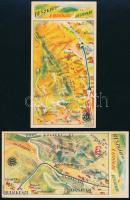 2 db BSzKRt (Beszkárt) számolócédula