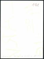 1975 Korniss Péter (1937- ): A 25. Színház előadásán (bemutatva a Magyarország ma c. fotókiállításon...