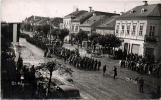 Szászrégen entry of the Hungarian troops (so. Stpl.)