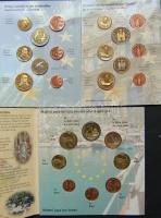 Próbaszett gyűjtemény, benne 13 ország (Dánia, Nagy-Britannia, Svédország, Csehország, Ciprus, Letto...