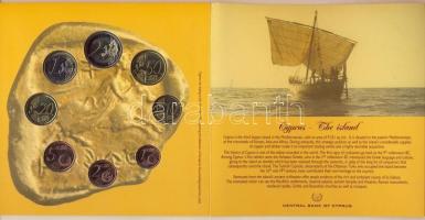 Ciprus 2008. 1c-2€ 8klf db, szettben 1. kiadás! T:BU