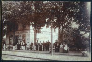 cca 1900 Andrijevci (Donji Andrijevci), Horvátország, kartonra ragasztott fotó, 16×24 cm