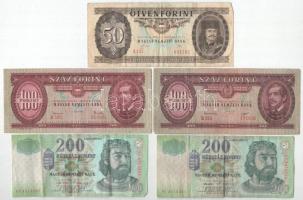 1949. 100Ft + 1962. 100Ft + 1989. 50Ft + 2006. 200Ft "FC" + 2007. 200Ft "FC" T:F,VG