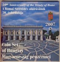 2007. 1Ft-100Ft 8klf db, szettben, benne 50Ft "50 éves a Római Szerződés" T:BU Csak 5000db...