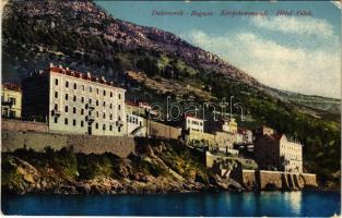 1922 Dubrovnik, Ragusa; Korpskommando, Hotel Odak / K.u.k. military cors headquartest (EK)