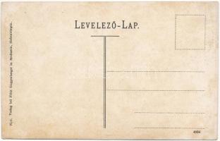 Medgyes, Mediasch, Medias; Bahnhof / vasútállomás. Fritz Guggenberg kiadása / railway station (EK)