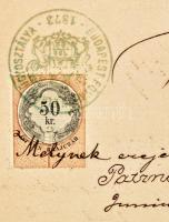 1877-1885 Bp., Patzner Lajos későbbi temesvári főszámvevő bizonyítványai, 3 db + 1 db joggyakorlati ...