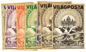 1934 Világposta képes családi folyóirat, V. évf. 1-12. sz., teljes évfolyam.
