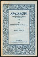 Bálint Sándor: Az esztendő néprajza. Kincsestár - A Magyar Szemle Társaság Kis Könyvtára 6. sz. Bp., 1942, Magyar Szemle Társaság, 79+(1) p. Kiadói papírkötés.