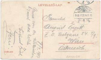 1918 Ada Kaleh, katonák az utcán / soldiers on the street (EK)