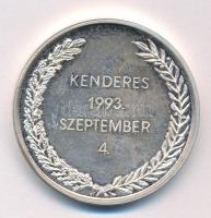 1993. "Kenderes 1993. szeptember 4." Horthy Miklós és feleségének újratemetése emlékére, j...