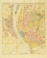 1983 Homolka József: Budapest térképe házszámok megjelölésével és az utcák és terek betürendes jegyzékével. Bp., Kartográfiai Vállalat. Az 1896-os Eggenberger-féle kiadás reprintje, 78x63 cm