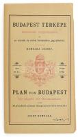 1983 Homolka József: Budapest térképe házszámok megjelölésével és az utcák és terek betürendes jegyz...