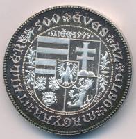 Csóka Zsuzsa (1962-) 1999. "MÉE - Szent László / 500 éves az első magyar tallér" jelzett A...