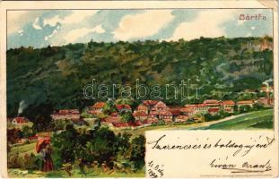 1900 Bártfa, Bardiov, Bardejov; Kunstanstalt Kosmos 147. litho (EK)