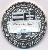 Csóka Zsuzsa (1962-) 1999. "MÉE - Szent László / Jubileumi tagsági érem" jelzett Ag emléké...