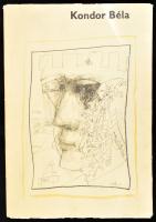 Kondor Béla. Szerk.: Körner Éva. Bp., 1969., Corvina,(Offset-ny.), 4 p.+12 (reprodukciók) t. Kiadói illusztrált, szakadt, mappában, , hiánytalanul.
