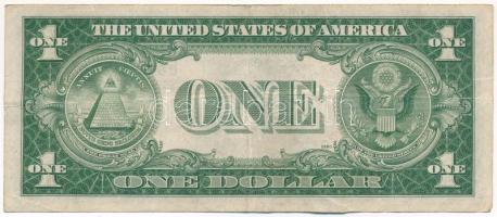 Amerikai Egyesült Államok 1935A 1$ "Silver Certificate - kisméretű" sárga pecsét, Észak-Af...