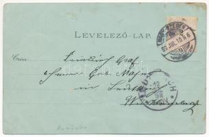 1898 (Vorläufer) Nagyszeben, Hermannstadt, Sibiu; Szász és román népviselet, Várlépcső, Kis tér / Sä...